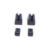 ESR558-1 Front Turn Signal Headlamp Surround Grille Bearing Fender Clamps Bracket Set for Mercedes G Class W460 W461 0009952820 0008111240