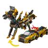 2 In 1 Magic Transformation Car Kids Transformer Toys Deformed Horse Model Magnetic Collision Deformation Car Gift