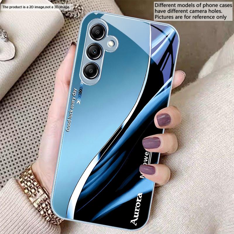 Good Ludk Every Day For Samsung A20 A30 A22 23 24 A25 26 31 32 A33 34 35 42 50 51 52 53 54 55 56 70 71 72 73 Glass Phone Case