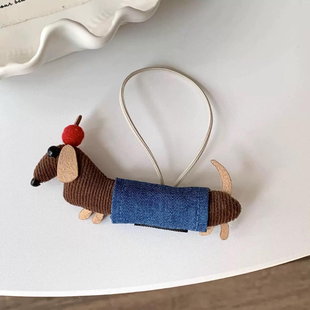 Funny Dachshund Hair Clip Hairbands Women Girls Cute Kawaii Hair Clip Bangs Side Hairpin Hair Styling Barrettes for Women Girls