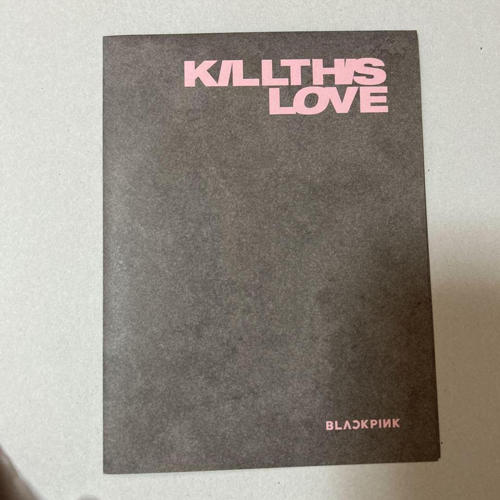 [USED] BLACKPINK album with trading cards and other accessories