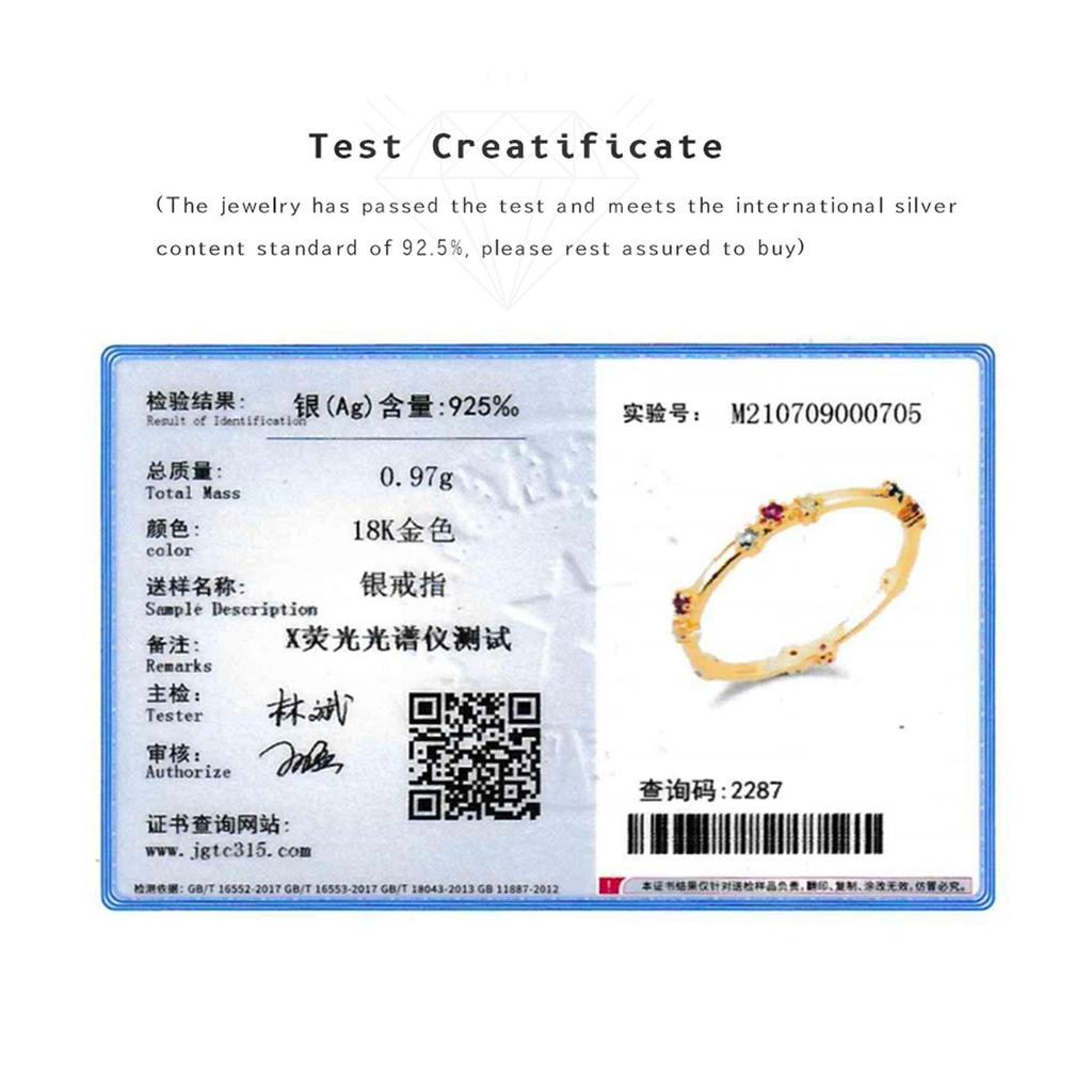 ANDYWEN 925 Sterling Silver Yellow Gold Colored Zircon CZ Ring Women Fashion High Jewelry Gift