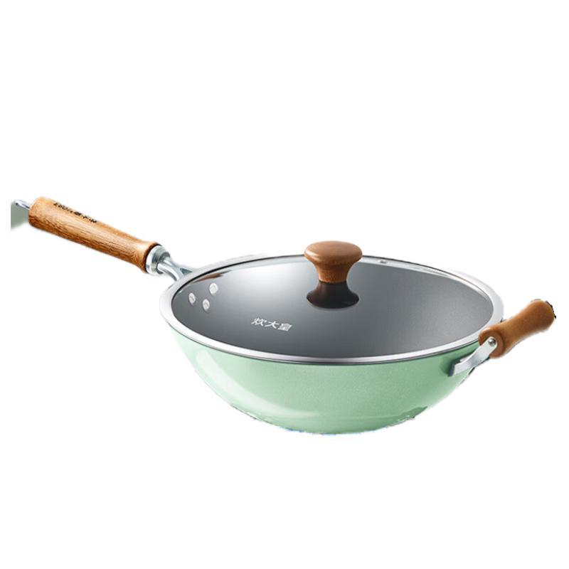 Chui Da Huang 32cm Cast Iron Wok
