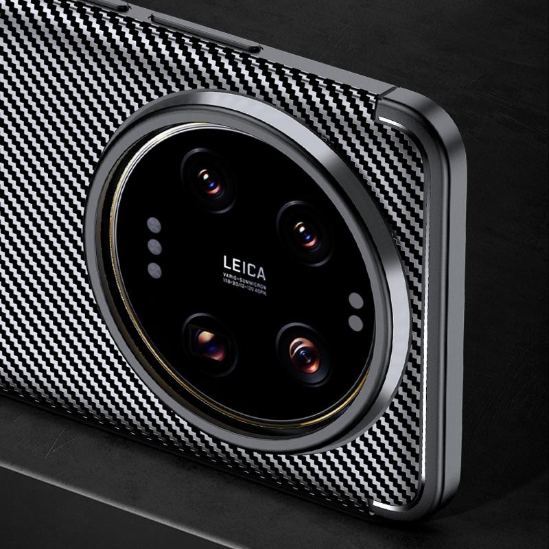 Pentru Xiaomi 15 Ultra Husă Capac Mi 15 Ultra Capas Fibră de Carbon Antișoc Armură Spate Bumper Husă Moale TPU Xiaomi 15 Ultra Fundas