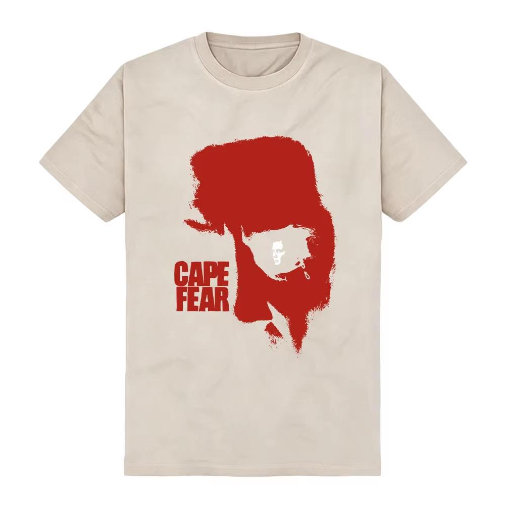 2026 Heiß TV-Serie Kap der Angst T-Shirt Sommer Baumwolle Lässig Damen_Herren T-Shirts Streetwear Unisex Kurzarm Y2K