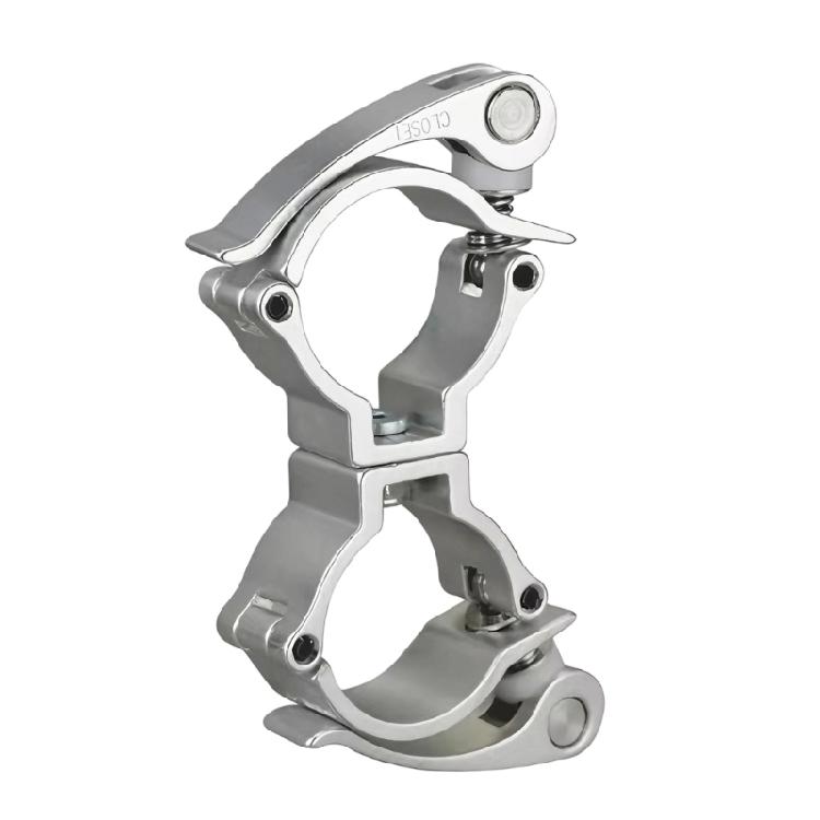 

Heavy Duty Aluminum Hook Clamp Upgrades for Stage Lighting 25-30mm Tube Including Quick Lock Feature Professional Setups срібний