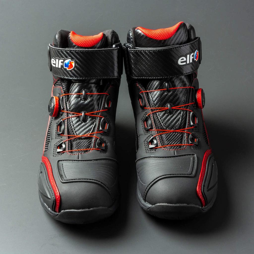 ELF Riding Shoes S17 Size ELS17 (S Seventeen) Red, 25.0cm
