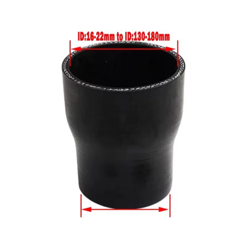 ID50/55mm-60/90mm Universal Silicone Hose Intercooler Turbine Intake Pipe Coolant Hose Straight Silicone Reducer Length 100mm