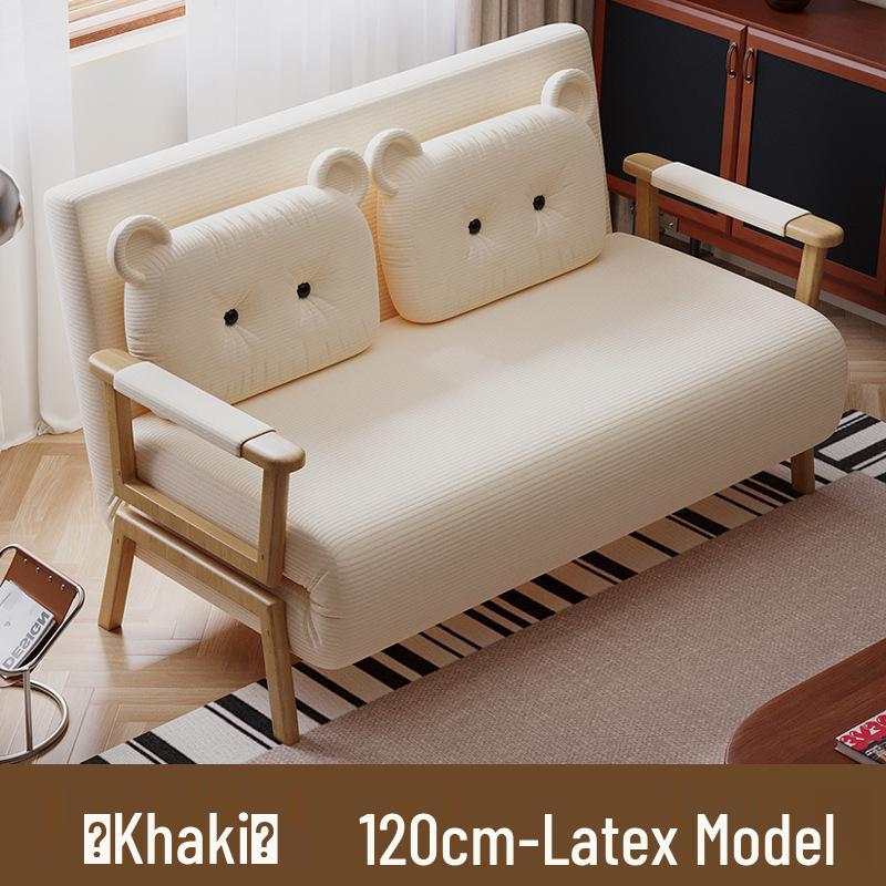Creative Foldable Sofa Bed - Space-Saving, Thickened, and Comfortable for One Person