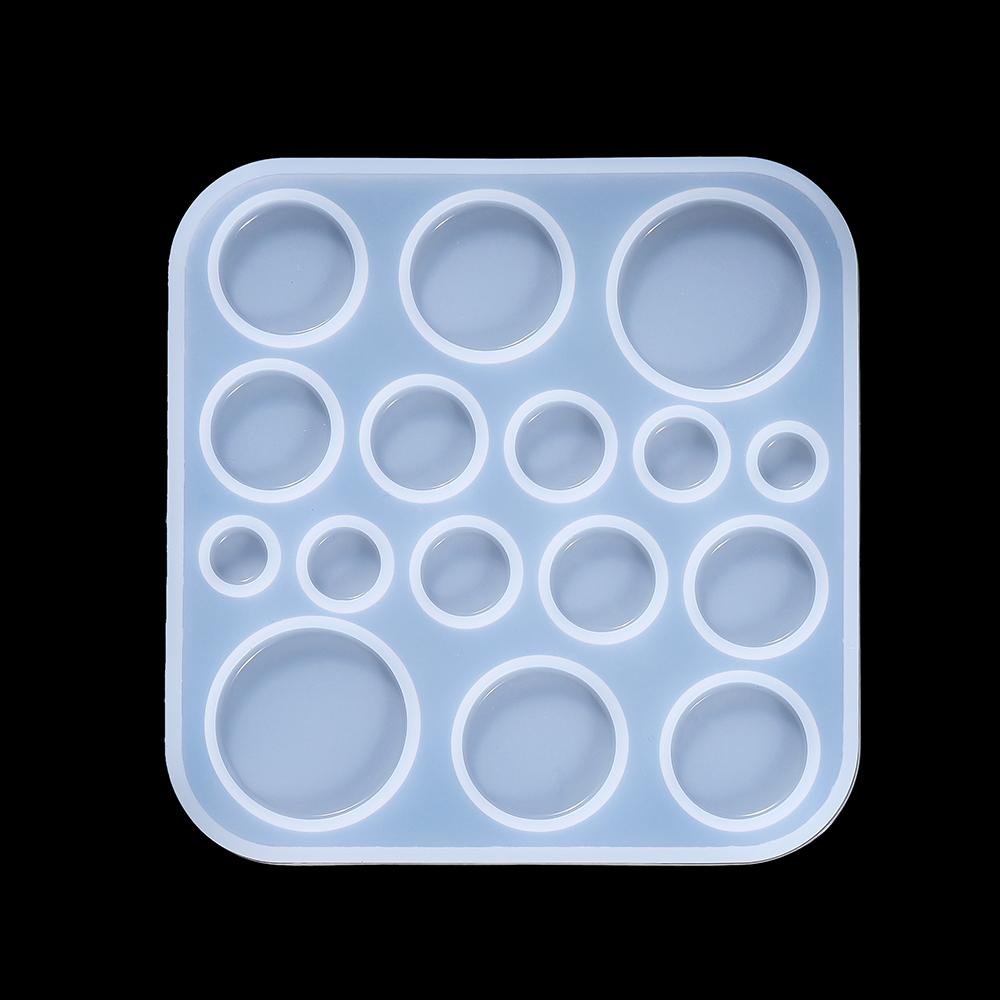 

Round Cabochon Pendant Epoxy Resin Silicone Mould Jewelry Making Handmade Tool Crystal Epoxy Resin Molds Supplies