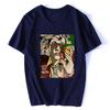 Fear and Loathing In Las Vegas Graphic Print Unisex T Shirt Pop Art Portrait Crew Neck Short Sleeve Casual Streetwear Tee for Men Women Daily Wear