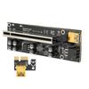 PCIE Riser Card Stable 6PIN Interface PCIE Connector 1x to 16x Graphics Extension Cable
