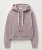 Satur Theo Cotton All Day Hoodie Zip-Up Purple (Type A)