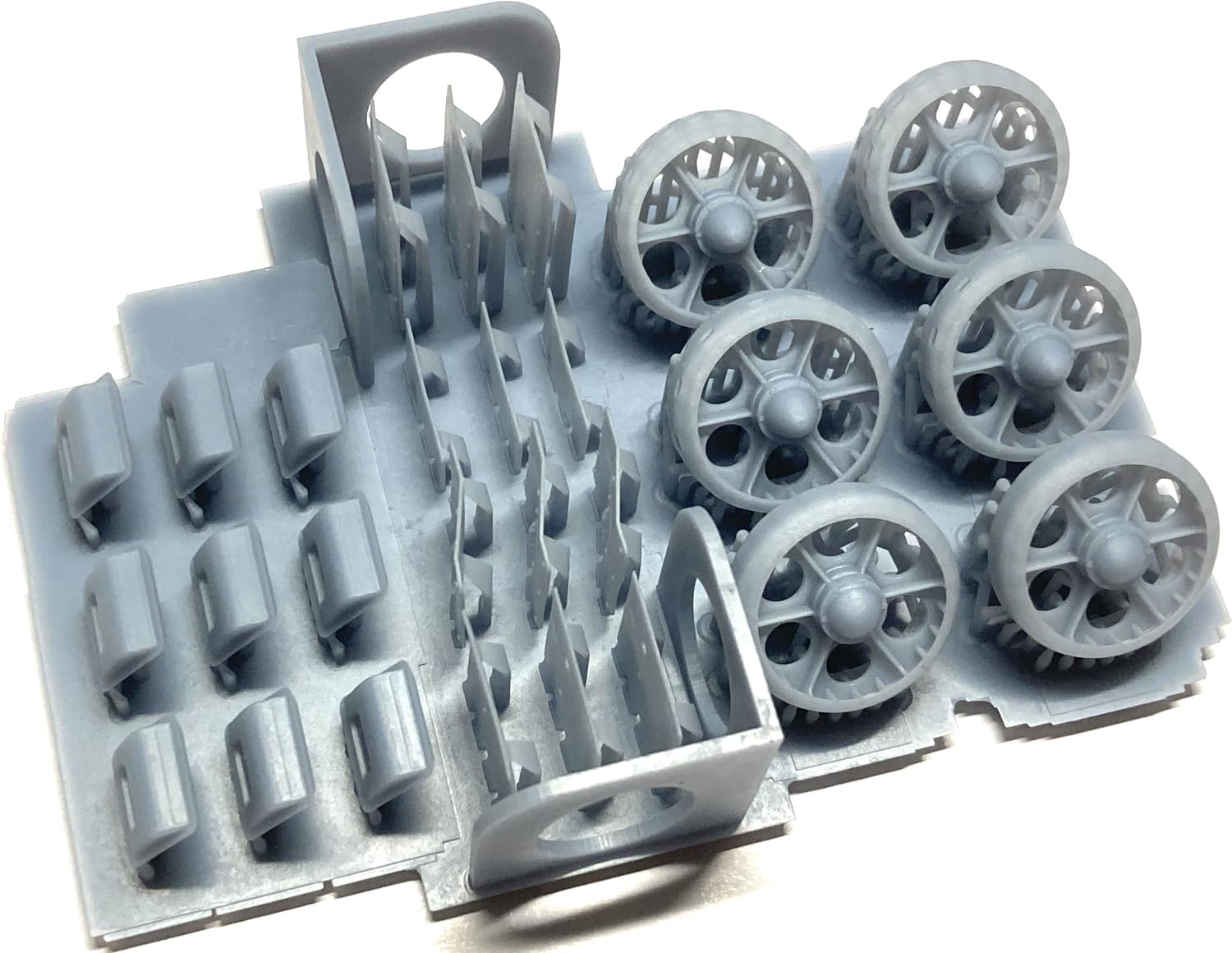 

Chino Model Renault R35 Early Type Modified Parts Set Пластиковые детали для модели 1/35 (для Тамии) СМ-151