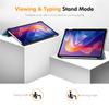 For Xiaomi Redmi Pad 2 Trifold Stand Cover ENKAY HAT PRINCE PU Leather+PC Tablet Case with Auto Wake/Sleep