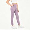 Kids' High Waist Flared Pants with Pockets, Casual Color Stretch, for Running Dance Yoga