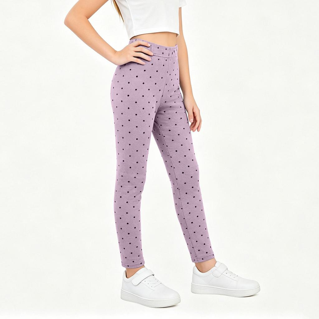 Kids' High Waist Flared Pants with Pockets, Casual Color Stretch, for Running Dance Yoga