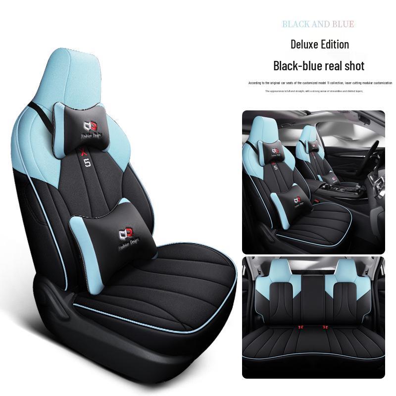 Oshan X5 All-Season Car Seat Cushions - Full Surround, Mesh Fabric, Original Design for Five-Seater