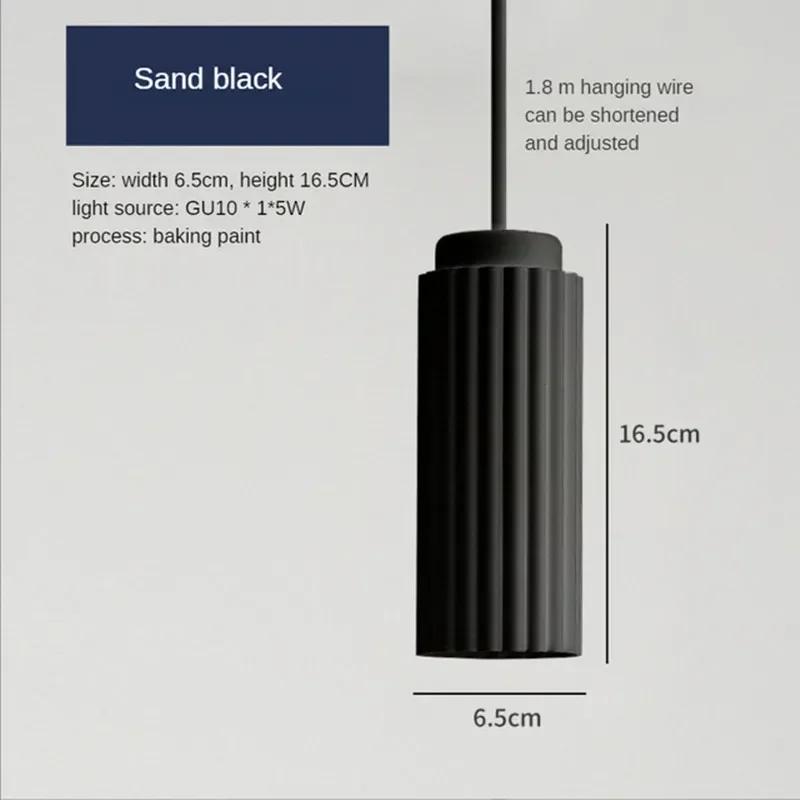 Lampă suspendată modernă cu LED pentru noptieră Iluminat pentru masă de bar restaurant nordic, cu linie lungă, lampă de decor hotel de studiu pentru dormitor principal