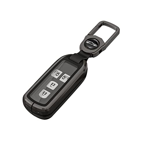 

[MDee] NBOX Smart Key Case Honda Assembled Key Case Metal + TPU Key Bag Compatible with N-BOX Custom N-BOX+ N Wagon N-WGN Custom N-ONE N-BOX SLAS