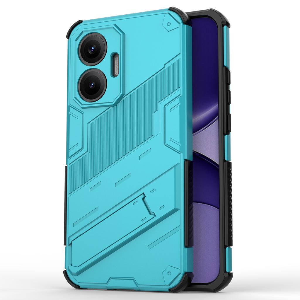 For Xiaomi Poco F7 5G/Redmi Turbo 4 Pro 5G Case PC+TPU Shockproof Phone Cover with Kickstand