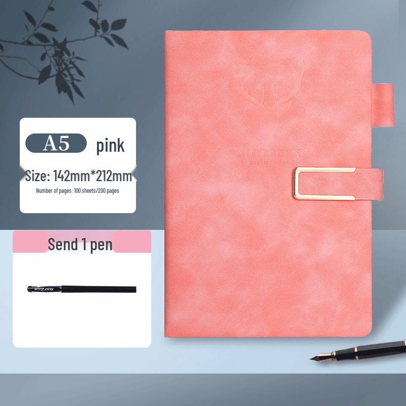 Special Offer: Retro A5/B5 Leather Cover Business Notebook & Student Diary