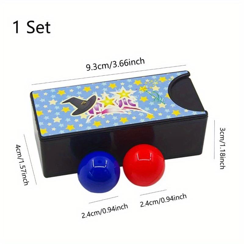 Magic Trick Set: Transform Red Balls Into Blue with This Classic Gadget - Suitable for Ages 14 and Up