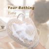 1 Piece Of Cotton And Linen Material Shower Gloves, Double-Sided Mud And Ash Scrubbing Household Cleaning And Scrubbing Towels, Body Cleansing Tool