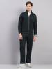 Mens Regular Fit Solid Tracksuit
