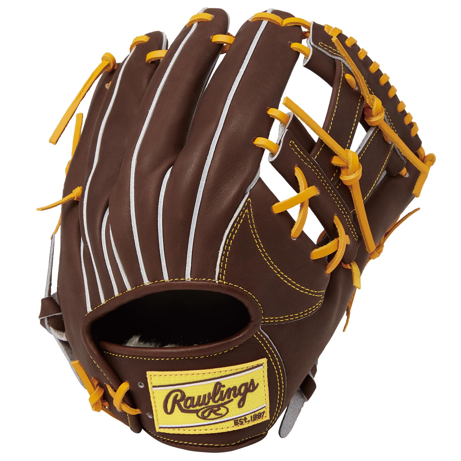 

Rawlings Baseball Glove for Adults throw on left Soft Baseball Glove PRO EXCEL Chocolate Size 12 GR4FHENP6FS [Infielders] Right-handed (worn hand) шоколадный