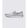 KIDS Classic Slip-On Color Theory Checkerboard Pure Grey