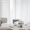1PC NAPEARL Simple Elegant Tulle Sheer Curtain Solid Color Window Screening for Living Room Bedroom Home Decor