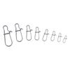 Hooked For Lures Swivel Lure Connector Lock Snap Connector Swivel Connector Fishing Snaps Clips