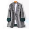 High Quality Fashion Slim Women Suit Long Sleeve Casual Temperament Blazer Jacket