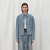 Atelier Nine Gland Set-Up Denim Shirt(Bl-4266)