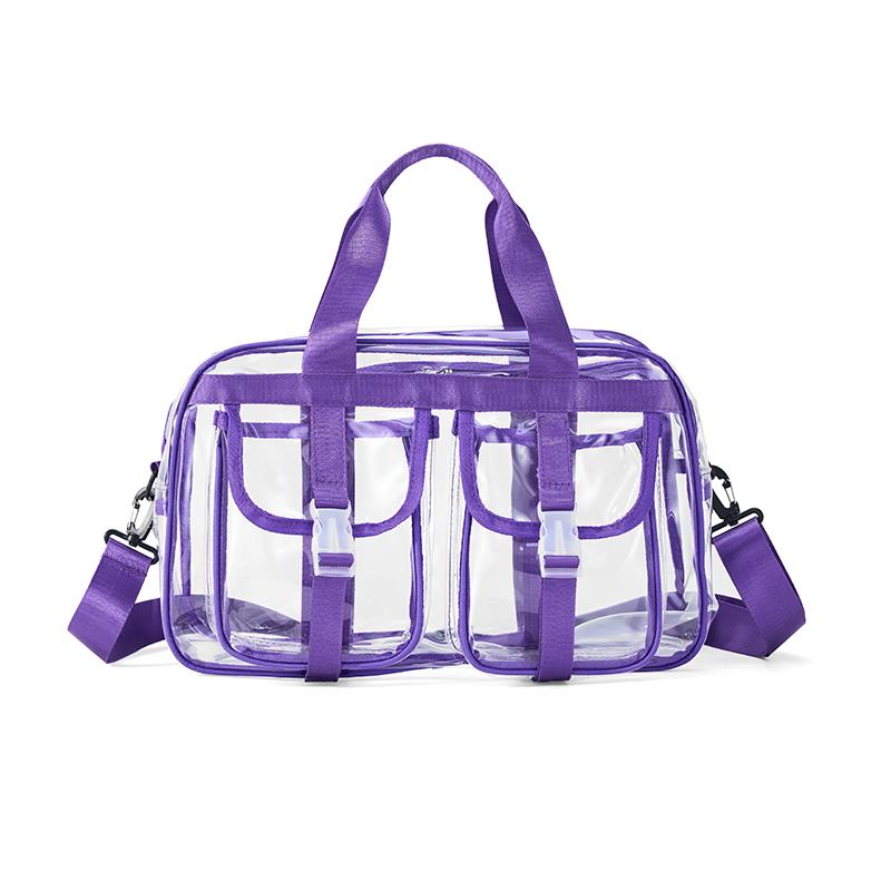 Transparent Travel Bag Women's Large Capacity Yoga Bag Swimming Bag
