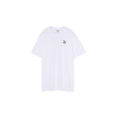 Recheck Pack Graphic Tee With Logo Print Men Tops White 598939-02