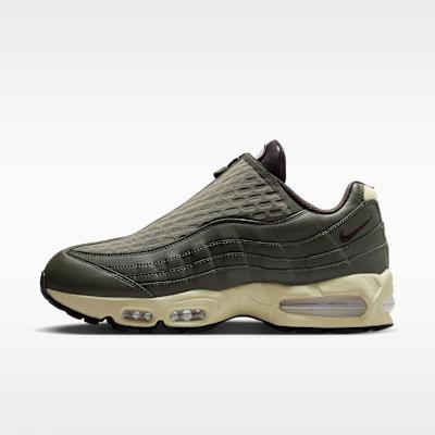 Nike Air Max 95 Breathable Running Shoes Men s Olive Green Brown 38.5