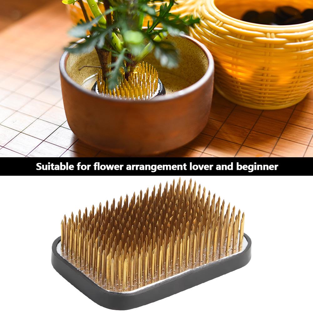 276 Aghi Fiore di Rame Kenzan Arrangement Floreale Spillo Strumento Accessorio per Disporre