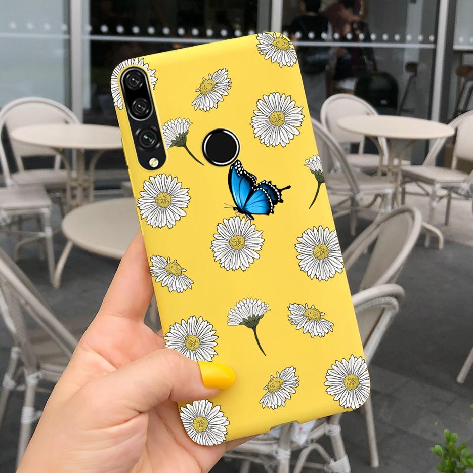 For Huawei Y9 Prime 2019 Case STK-L21 Stylish Flower Cartoon Phone Cover For Huawei Y9 Y 9 Prime 2019 Cases Fundas Coque Bumper