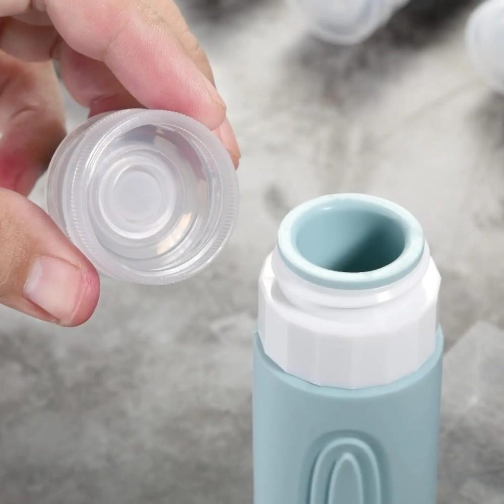 4pcs/set 90ml Squeeze Liquid Bottle Kit Empty Portable Lotion Container  Foundation