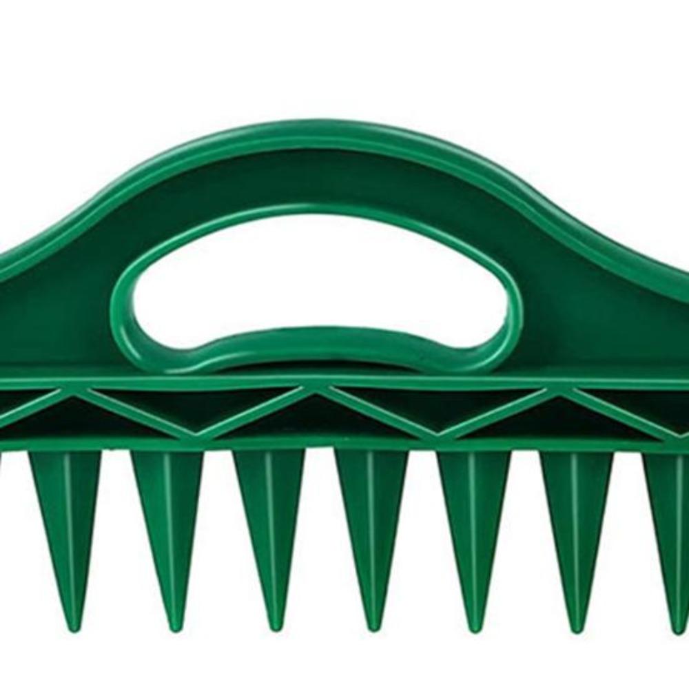 Seeds Spreader Seed in Gardening Dibbler Manual 12 Hole Soil Digger Portable Seeds Spacer Soil Puncher for Planting Seeds Soil Loosening