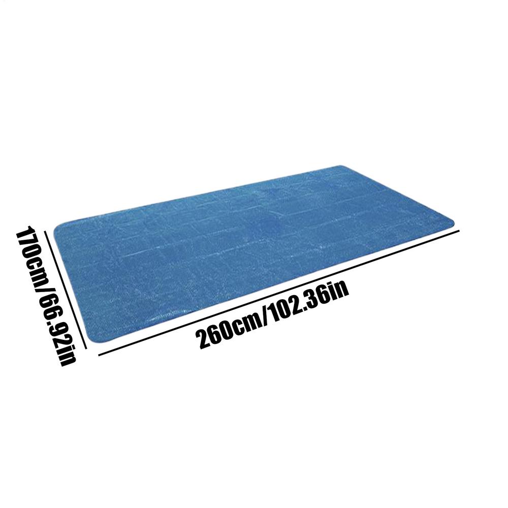 Swimming Pool Cover Aboveground Solar Summer Waterproof Pool Tub Dust Outdoor PE Bubble Film Blanket Accessory Pool Cover