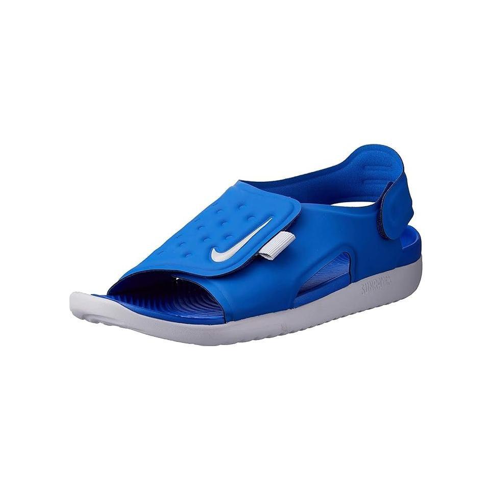 Nike Sunray Adjust 5 Toddler Shoes Blue Infant And Toddler AJ9077-400