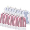 10Pcs Set Breathable Clothes Protector Bags With Zippered Convenient for Seasonal Storage of Suits and Dresses