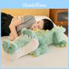 Crocodile Plush Pillow With Soft Short Pile For Kids And Teens Comfort