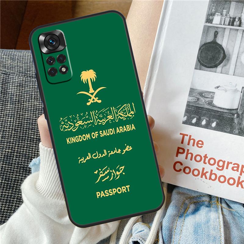 Kingdom of Saudi Arabia Flag Phone Case For Xiaomi Redmi Note 12 12S 12C 13C 10 10C 10A 9 9C 10S 11S 11 Pro Soft Cover