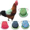 NOU șorț de găină, șa de pui elastic, protector pentru pene, haine reglabile pentru animale de companie, păsări, rochie de pui, șorț de pasăre pentru vreme rece