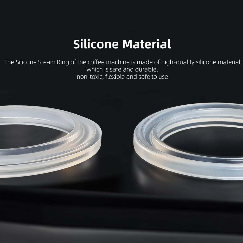 51mm Replacement Gaskets Compatible With DL-KF6001/5002/PE3320/3606 etc. Coffee Machines Coffee Machine Silicone Ring 3