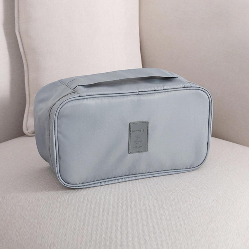 Tragbare Reise-Aufbewahrungstasche, multifunktionale BH-Unterwäsche-Organizer-Taschen, Kulturbeutel, Kosmetiktasche für Outdoor-Reisen